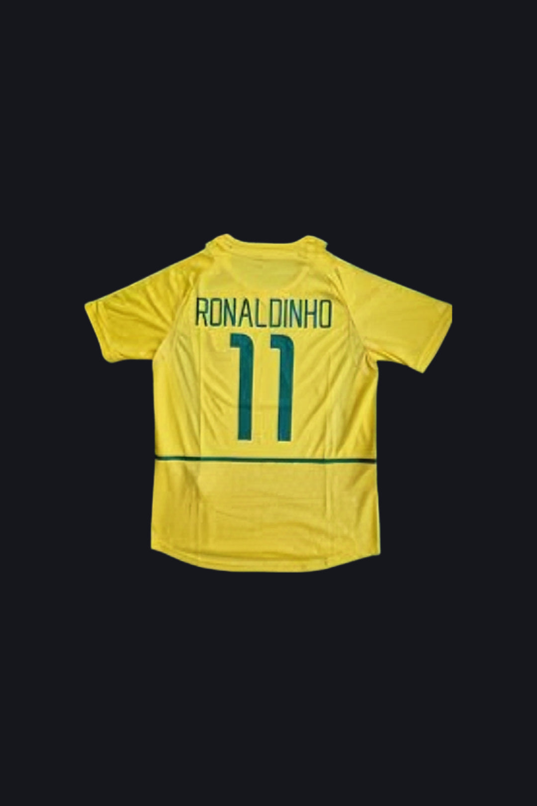 RONALDINHO-BRAZIL 2002 HOME JERSEY