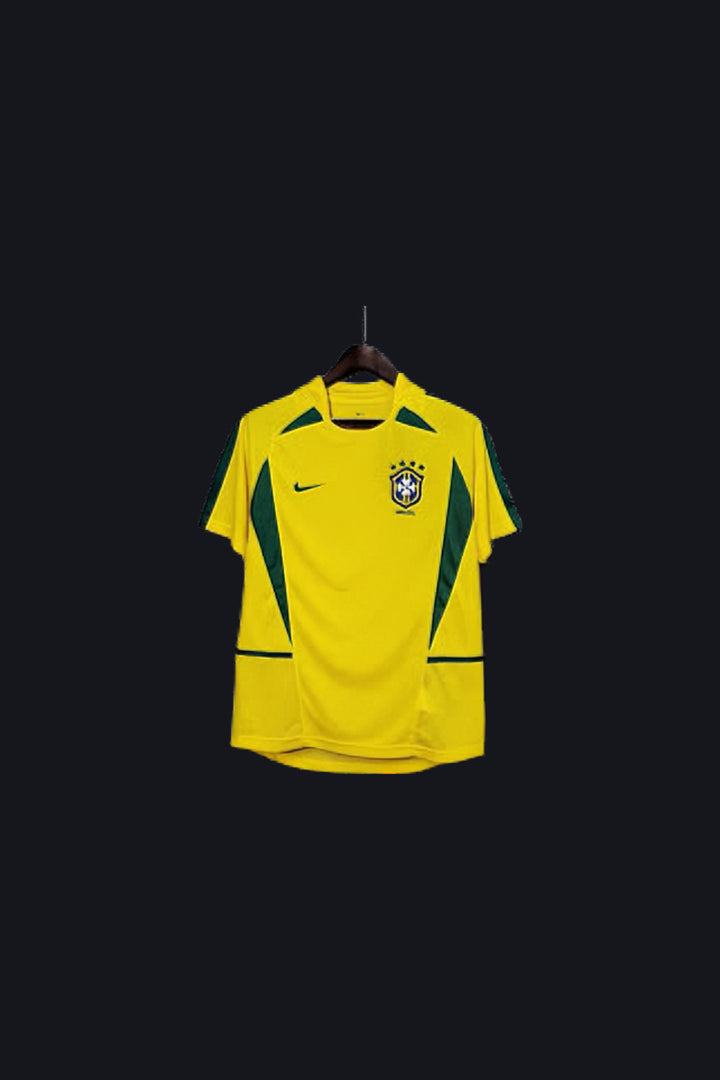 RONALDINHO-BRAZIL 2002 HOME JERSEY