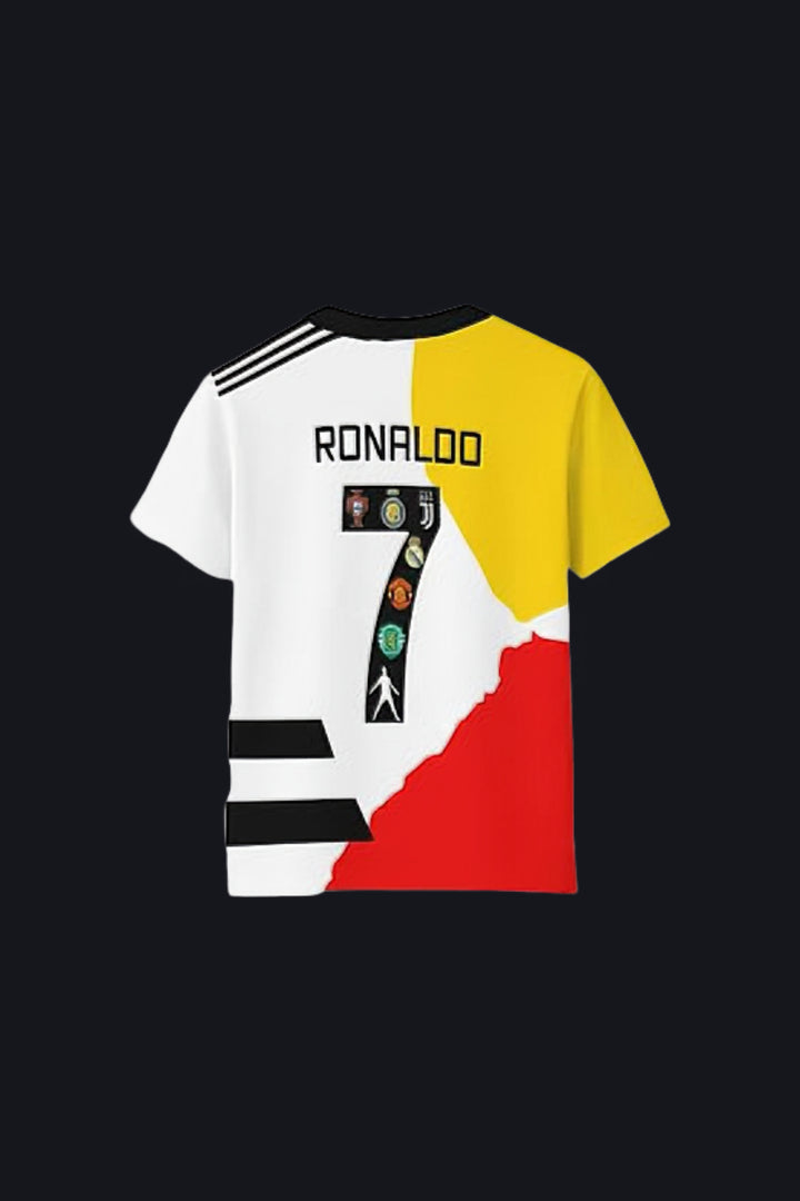 CRISTIANO RONALDO-CAREER TRIBUTE JERSEY–LIMITED EDITION (Printed)