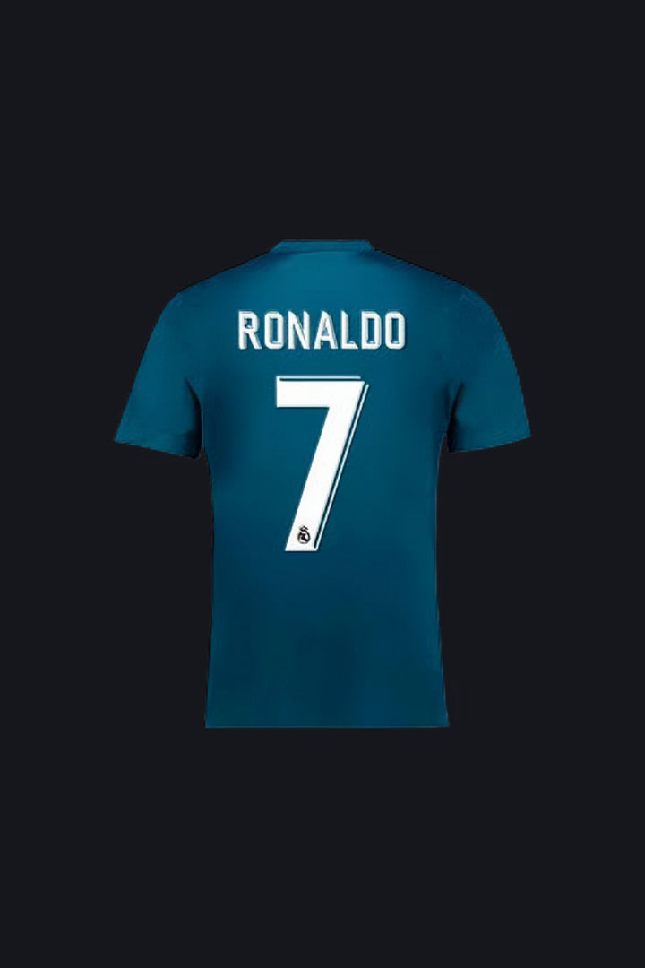 CRISTIANO RONALDO-REAL MADRID 2017-18 AWAY JERSEY