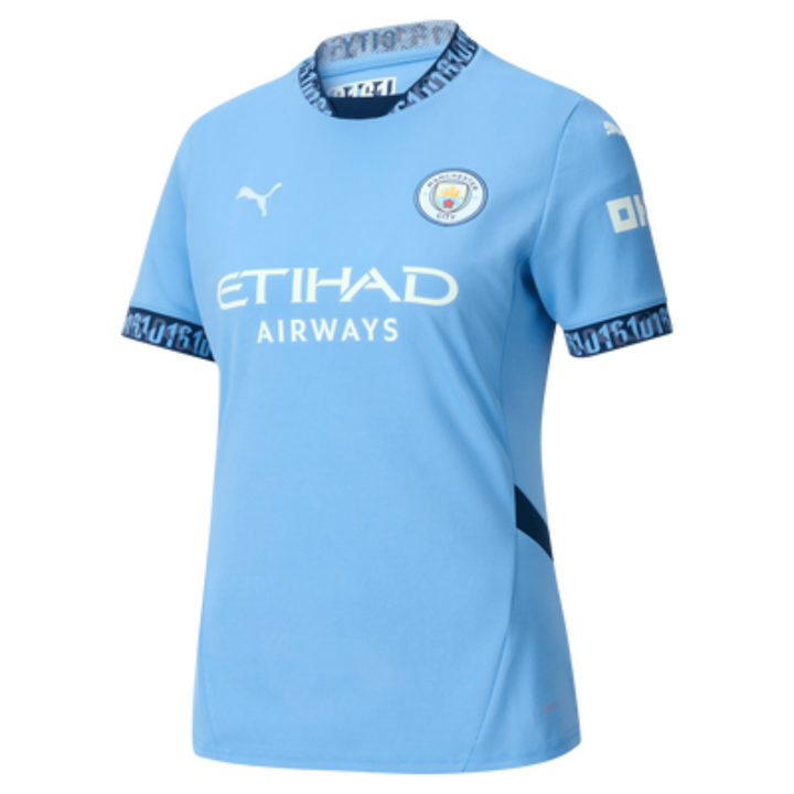 Manchester City 2025/26 Home Kit (Printed) – Available at Ballers Wardrobe