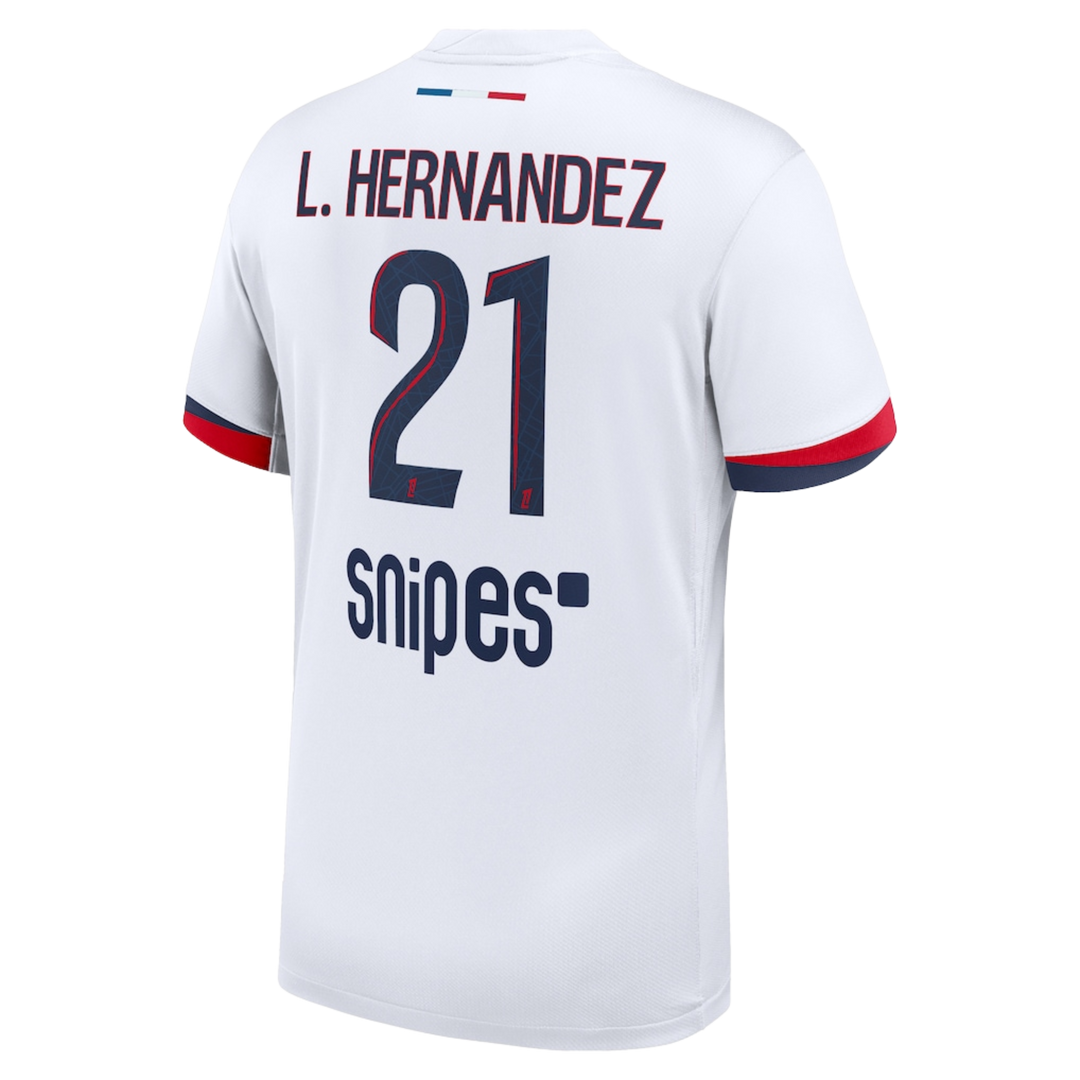 PSG 2025/26 Away Kit (Embroidered) – Available at Ballers Wardrobe
