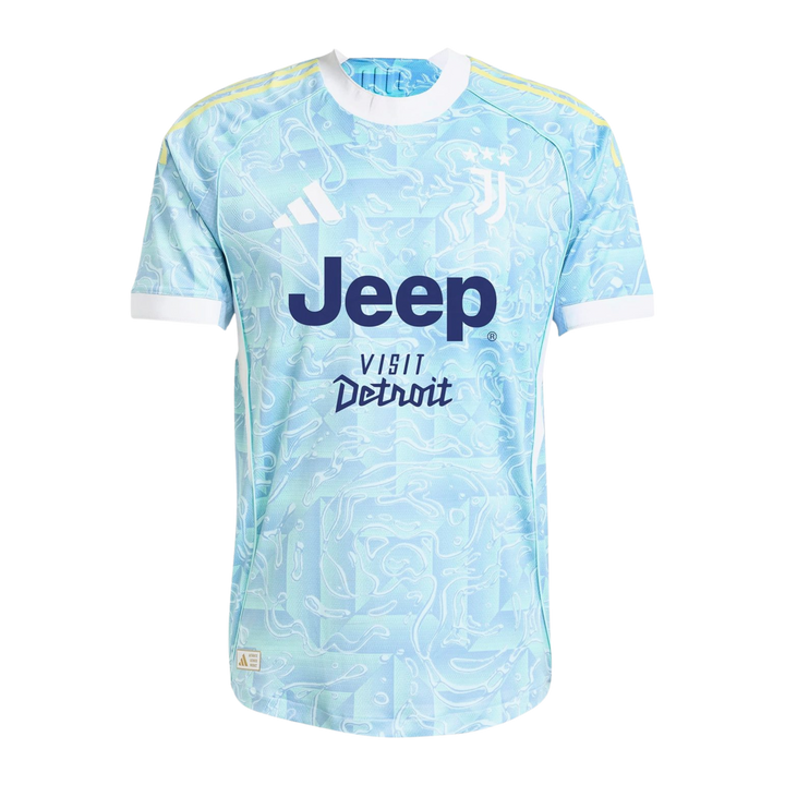 Juventus 2025/26 Away Kit (Embroidered) – Available at Ballers Wardrobe