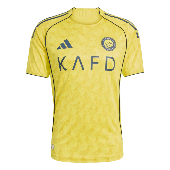 Al Nassr 2025/26 Home Kit (Printed) – Available at Ballers Wardrobe