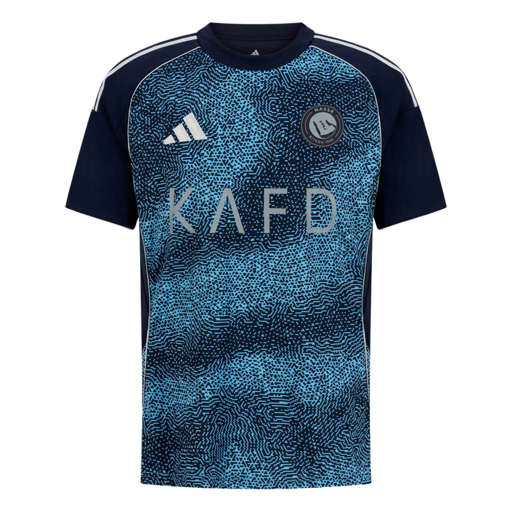 Al Nassr 2025/26 Away Kit (Embroidered) – Available at Ballers Wardrobe