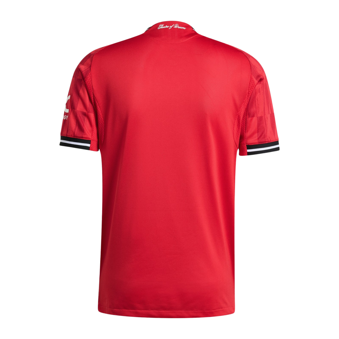 Manchester United 2025/26 Home Kit (Embroidered) – Available at Ballers Wardrobe